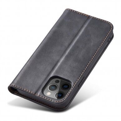 Dėklas Magnet Fancy Case for iPhone 12 Pro Max Juodas 8
