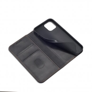 Dėklas Magnet Fancy Case for iPhone 12 Pro Max Juodas 12