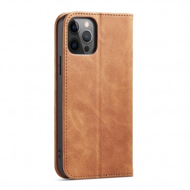 Dėklas Magnet Fancy Case for iPhone 12 Pro Max Rudas 17