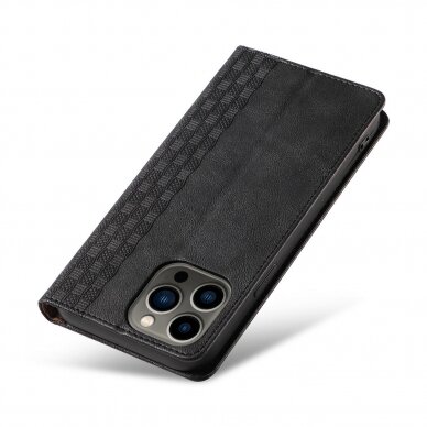Dėklas Magnet Strap Case for iPhone 12 Pro Max Juodas 10
