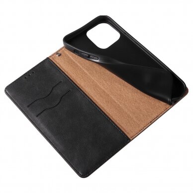 Dėklas Magnet Strap Case for iPhone 12 Pro Max Juodas 11