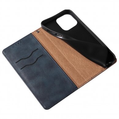 Dėklas Magnet Strap Case for iPhone 12 Pro Max Mėlynas 19