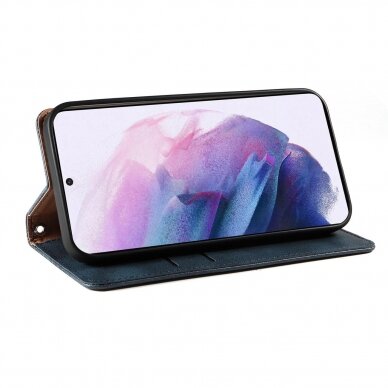 Dėklas Magnet Strap Case for Samsung Galaxy S22 + (S22 Plus) Mėlynas 5 Dėklas Magnet Strap Case for Samsung Galaxy S22 + (S22 Plus) Mėlynas 5