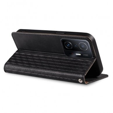 Dėklas Magnet Strap Case for Xiaomi Redmi Note 11 Juodas 3