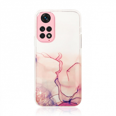 Dėklas Marble Case for Xiaomi Redmi Note 11 Rožinis Dėklas Marble Case for Xiaomi Redmi Note 11 Rožinis