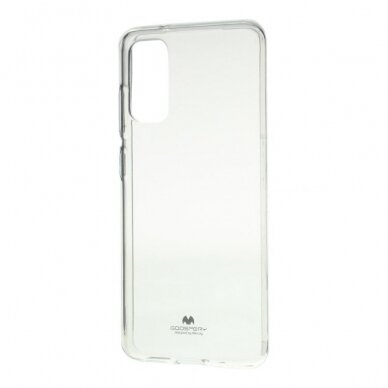 Dėklas Mercury Jelly Clear Samsung G981 S20/S11E Skaidrus 1 Dėklas Mercury Jelly Clear Samsung G981 S20/S11E Skaidrus 1