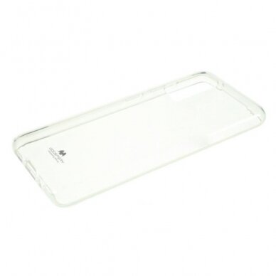 Dėklas Mercury Jelly Clear Samsung G981 S20/S11E Skaidrus 2 Dėklas Mercury Jelly Clear Samsung G981 S20/S11E Skaidrus 2