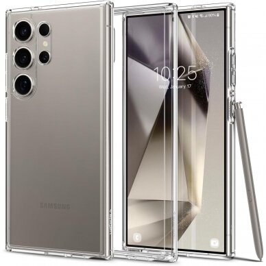 Dėklas Mercury Clear Silicone Samsung S928 S24 Ultra skaidrus