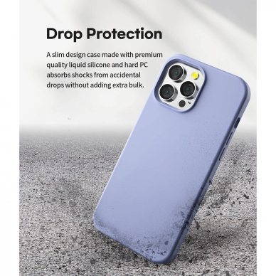 Dėklas Mercury Silicone Case Apple iPhone 13 levandos pilka 4 Dėklas Mercury Silicone Case Apple iPhone 13 levandos pilka 4