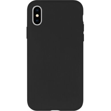 Dėklas Mercury Silicone Case Apple iPhone 14 Plus juodas  1