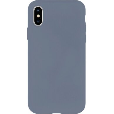Dėklas Mercury Silicone Case Apple iPhone 14 Pro Max levandos pilka  1