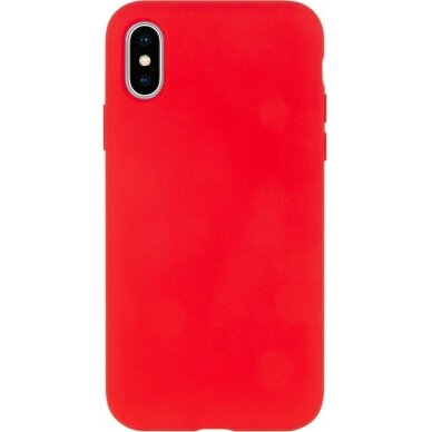 Dėklas Mercury Silicone Case Apple iPhone 14 Pro raudonas  1