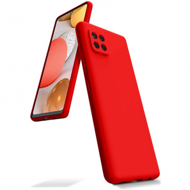 Dėklas Mercury LSR Soft Samsung A226 A22 5G raudonas Dėklas Mercury LSR Soft Samsung A226 A22 5G raudonas