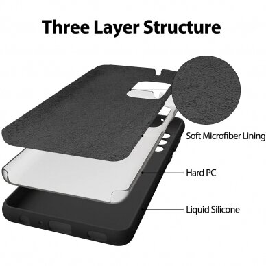 Dėklas Mercury LSR Soft Samsung A52/ A52s juodas  1
