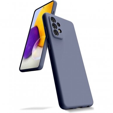 Dėklas Mercury LSR Soft Samsung A52/ A52s levandos pilka