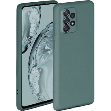 Dėklas Mercury LSR Soft Samsung A536 A53 5G tamsiai žalias