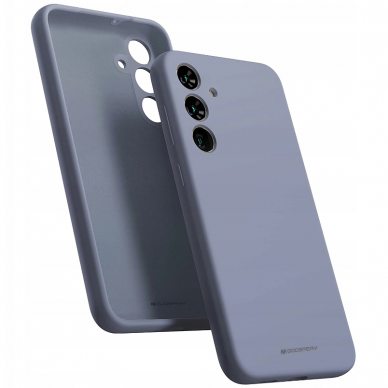 Dėklas Mercury LSR Soft Samsung A556 A55 5G levandos pilka