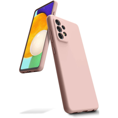 Dėklas Mercury Silikoninis Dėklas Samsung A165 A16 4G/A166 A16 5G rožinio smėlio