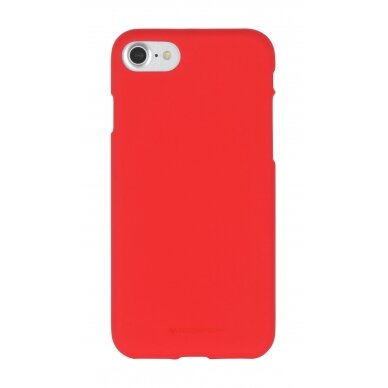 Dėklas Mercury Soft Jelly Case Apple iPhone 12 Pro Max raudonas  1
