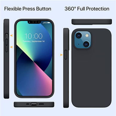 Dėklas Mercury Soft Jelly Case Apple iPhone 13 juodas 2 Dėklas Mercury Soft Jelly Case Apple iPhone 13 juodas 2