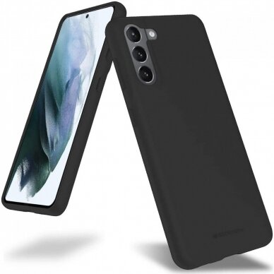 Dėklas Mercury Soft Jelly Case Samsung S22 juodas 1 Dėklas Mercury Soft Jelly Case Samsung S22 juodas 1
