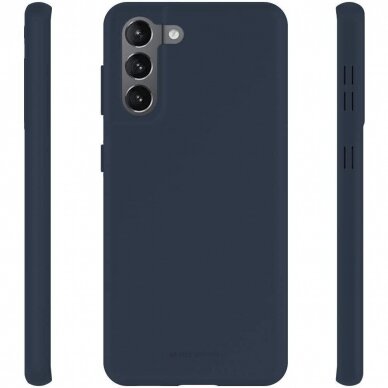 Dėklas Mercury Soft Jelly Case Samsung S916 S23 Plus 5G tamsiai mėlynas 1