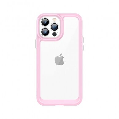 Dėklas Outer Space iPhone 12 Pro Max rožinis 1