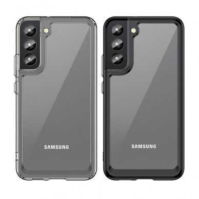 Dėklas Outer Space Samsung Galaxy S22 + (S22 Plus) juodas 13