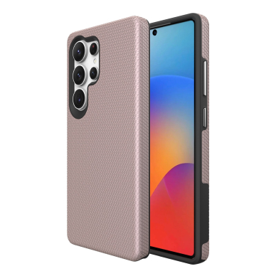 Dėklas Perfectionists Triangle Case Samsung S918 S23 Ultra 5G rožinio aukso Dėklas Perfectionists Triangle Case Samsung S918 S23 Ultra 5G rožinio aukso