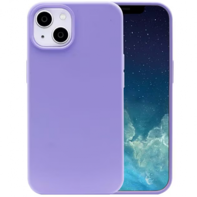 Dėklas Silicone case for iPhone 14 Plus Purpurinis