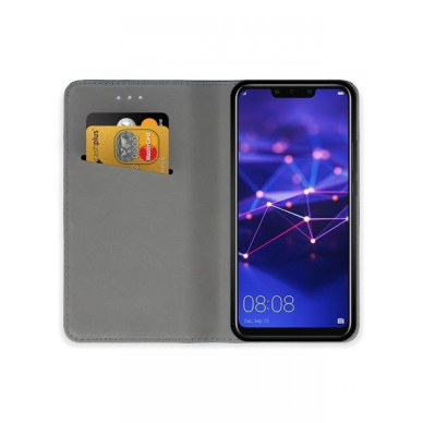 Dėklas Smart Magnet Huawei Mate 20 Lite Juodas 2 Dėklas Smart Magnet Huawei Mate 20 Lite Juodas 2