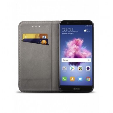 Dėklas Smart Magnet Huawei P Smart Juodas UGLX912 1 Dėklas Smart Magnet Huawei P Smart Juodas UGLX912 1