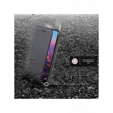 Dėklas Smart Magnet Huawei P20 Lite Juodas 6 Dėklas Smart Magnet Huawei P20 Lite Juodas 6