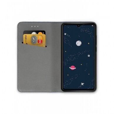 Dėklas Smart Magnet Huawei P30 Lite Juodas 2 Dėklas Smart Magnet Huawei P30 Lite Juodas 2
