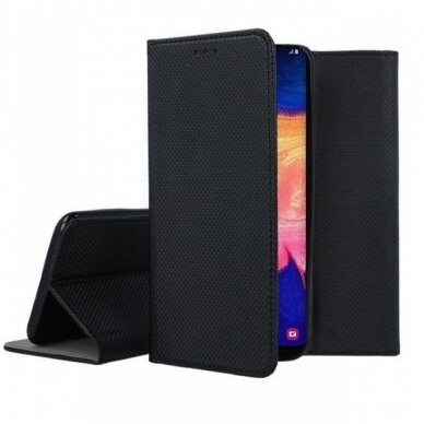 Dėklas Smart Magnet Samsung A105 A10 Juodas Dėklas Smart Magnet Samsung A105 A10 Juodas