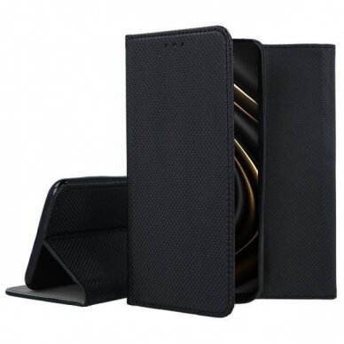 Dėklas Smart Magnet Samsung A125 A12 juodas Dėklas Smart Magnet Samsung A125 A12 juodas