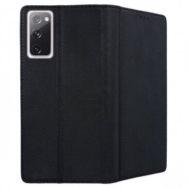 Dėklas Smart Magnet Samsung S20 Fe/S20 Lite Juodas 1 Dėklas Smart Magnet Samsung S20 Fe/S20 Lite Juodas 1
