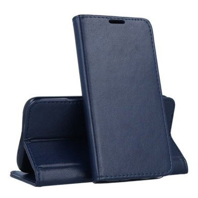 Dėklas Eco Magnet Book Xiaomi Poco F4 GT tamsiai mėlynas