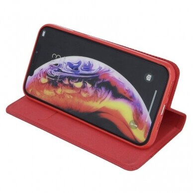 Dėklas Smart Senso Samsung Galaxy A13 5G/A04s raudonas 4