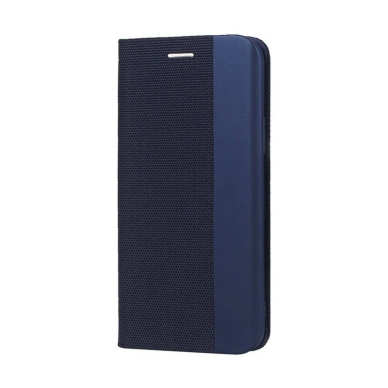 Dėklas Smart Senso Samsung A165 A16 4G/A166 A16 5G tamsiai mėlynas