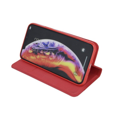 Dėklas Book Sensitve Samsung A346 A34 5G raudonas 1