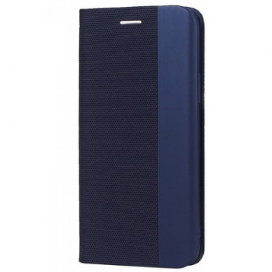 Dėklas Book Sensitve Xiaomi Redmi Note 12 Pro+ tamsiai mėlynas