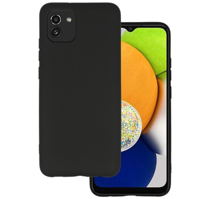 Dėklas Soft Case Gel Flexible Samsung Galaxy A03 Juodas Dėklas Soft Case Gel Flexible Samsung Galaxy A03 Juodas