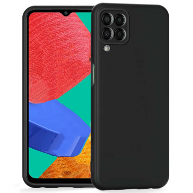 Dėklas Soft Case Gel Flexible Samsung Galaxy M53 5G Juodas Dėklas Soft Case Gel Flexible Samsung Galaxy M53 5G Juodas