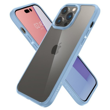 Dėklas Spigen Crystal Hybrid, navy Mėlynas - iPhone 15 Plus 2 Dėklas Spigen Crystal Hybrid, navy Mėlynas - iPhone 15 Plus 2