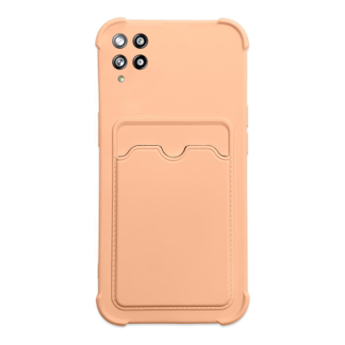 Dėklas su kišenėle kortelėms Card Armor Samsung Galaxy A22 4G Rožinis Dėklas su kišenėle kortelėms Card Armor Samsung Galaxy A22 4G Rožinis