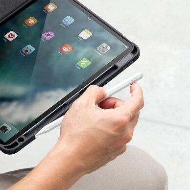 Dėklas Uniq etui Moven iPad Pro 12,9" (2021) Antimicrobial Pilkas 6