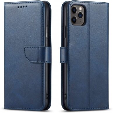 Dėklas Wallet Case Apple iPhone 11 mėlynas Dėklas Wallet Case Apple iPhone 11 mėlynas