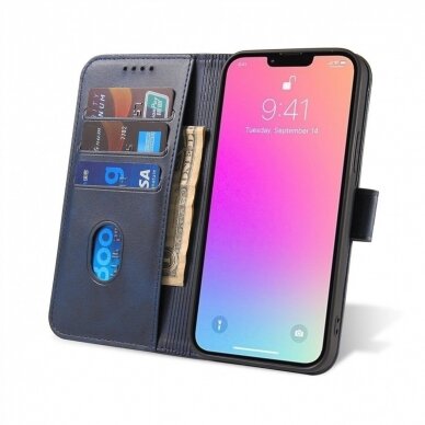 Dėklas Wallet Case Samsung A136 A13 5G/A047 A04s mėlynas 1