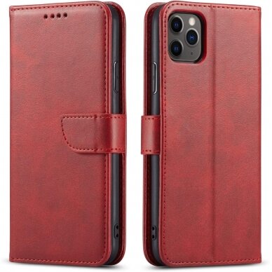 Dėklas Wallet Case Samsung A505 A50 raudonas Dėklas Wallet Case Samsung A505 A50 raudonas